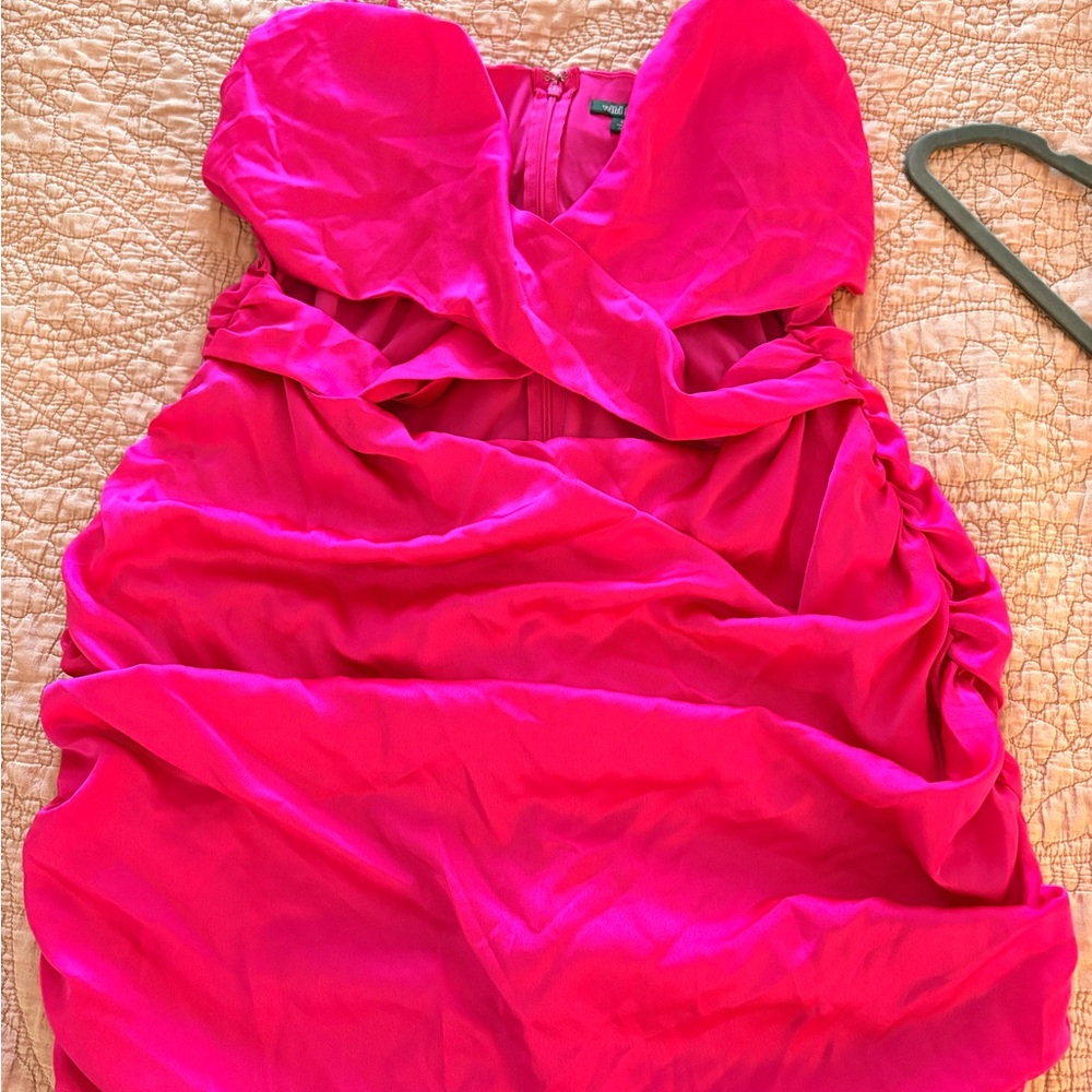 Vibrant Pink Wild Fable Mini Dress